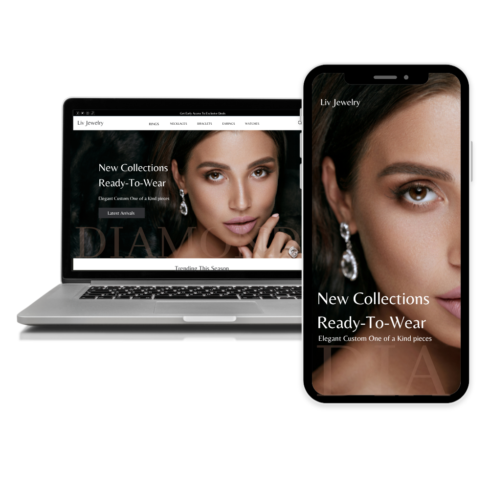 Webdesign ecommerce of Kelowna store